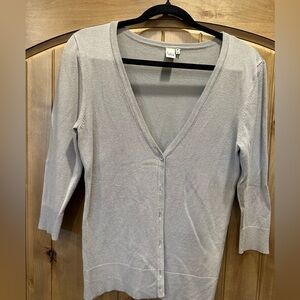 Beautiful Taupe colored cardigan sweater